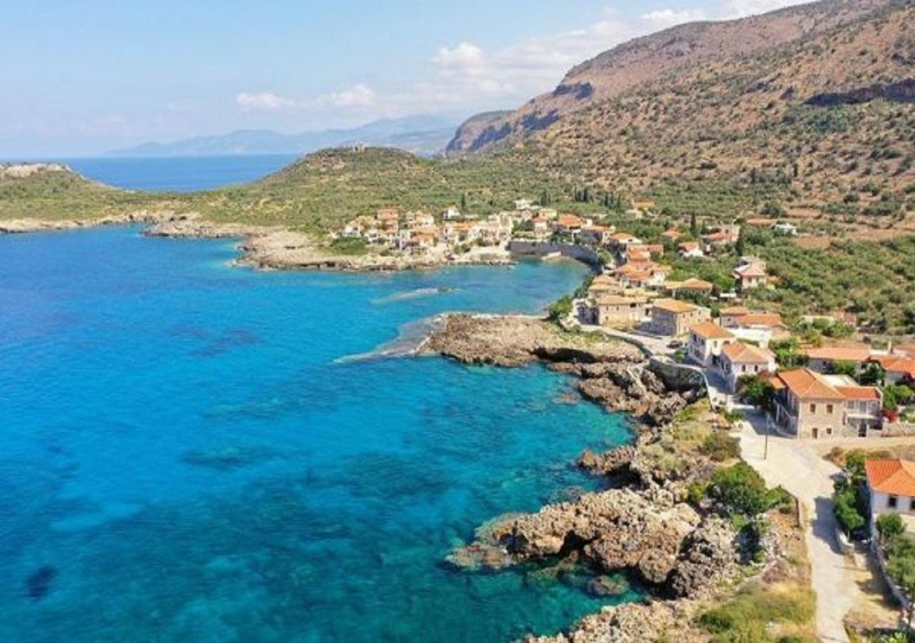 Mani Theasis Villa Stoupa Luaran gambar