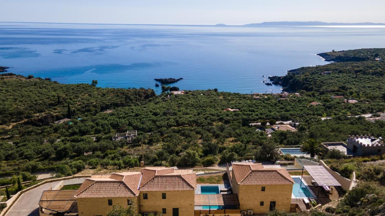 Mani Theasis Villa Stoupa Luaran gambar